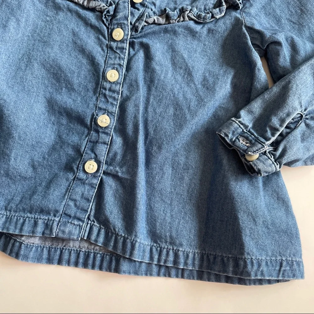 Old navy button down denim shirt